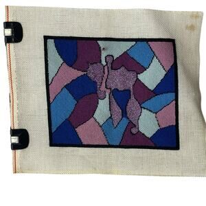 Handmade Hebrew Chai L'Chaim To Life! Metallic Thread Letters Ready to Frame